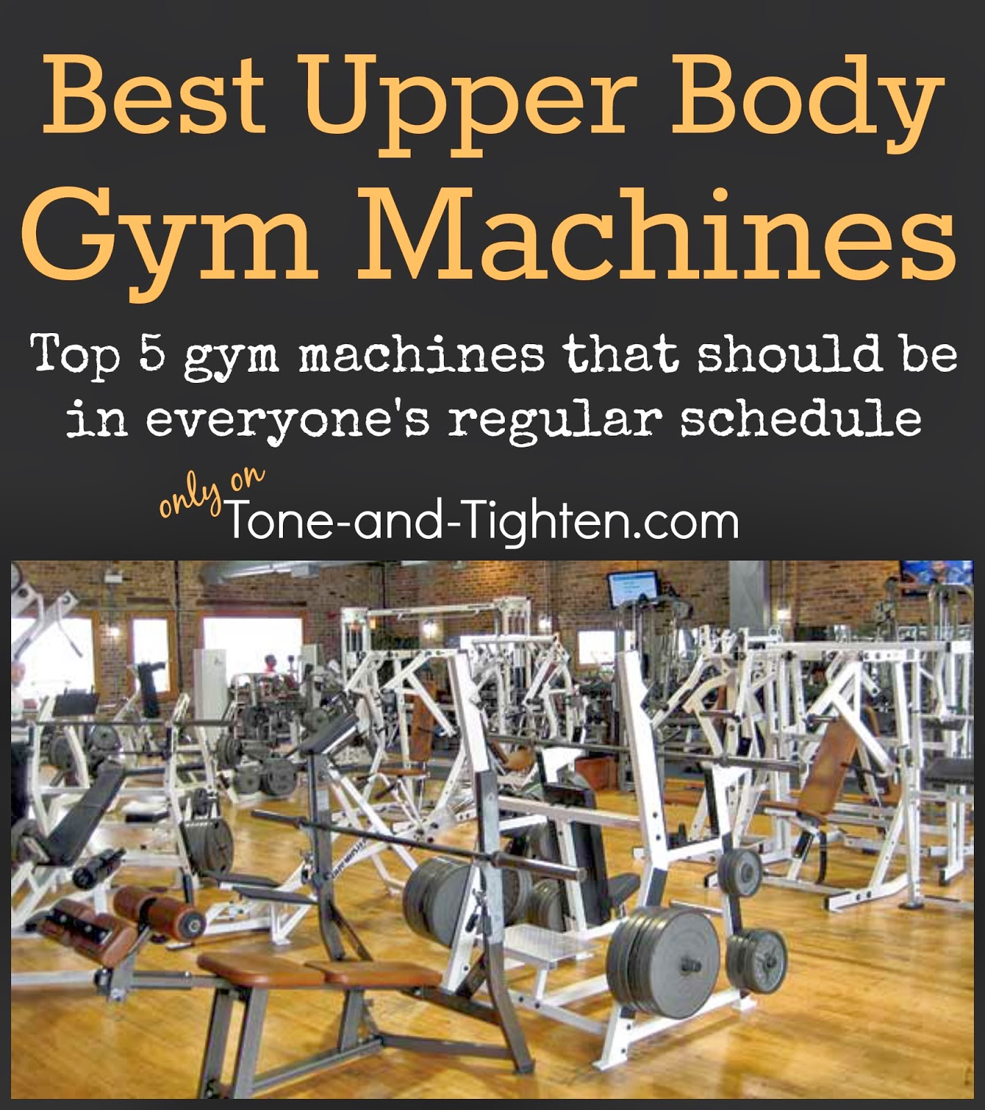 Best Upper Body Gym Machine Exercises – The Moves You Need To Be Doing ...
