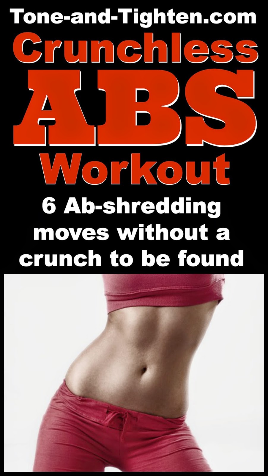 How do you work out the lower abs and love handles?