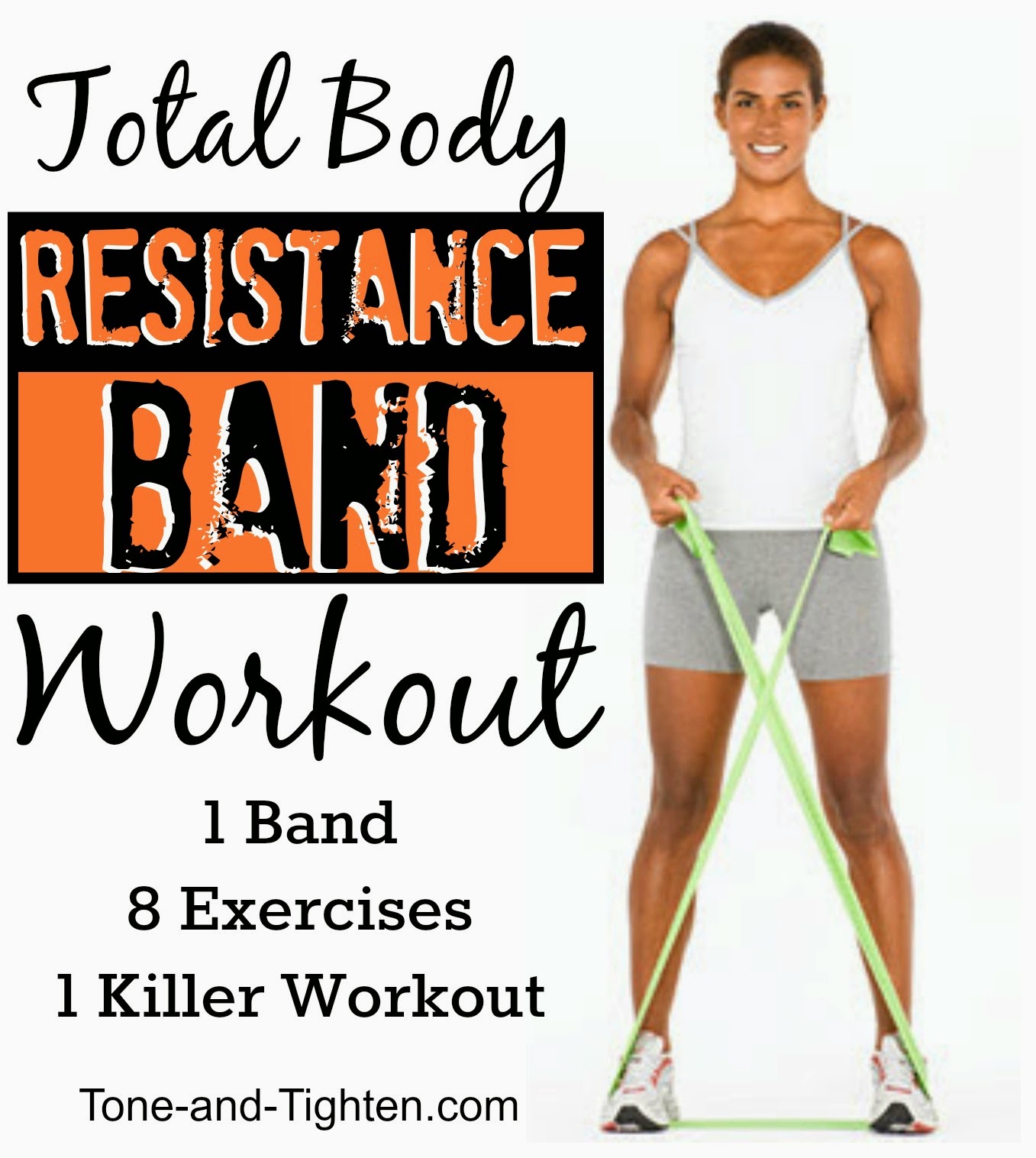 What are some resistance band exercises?