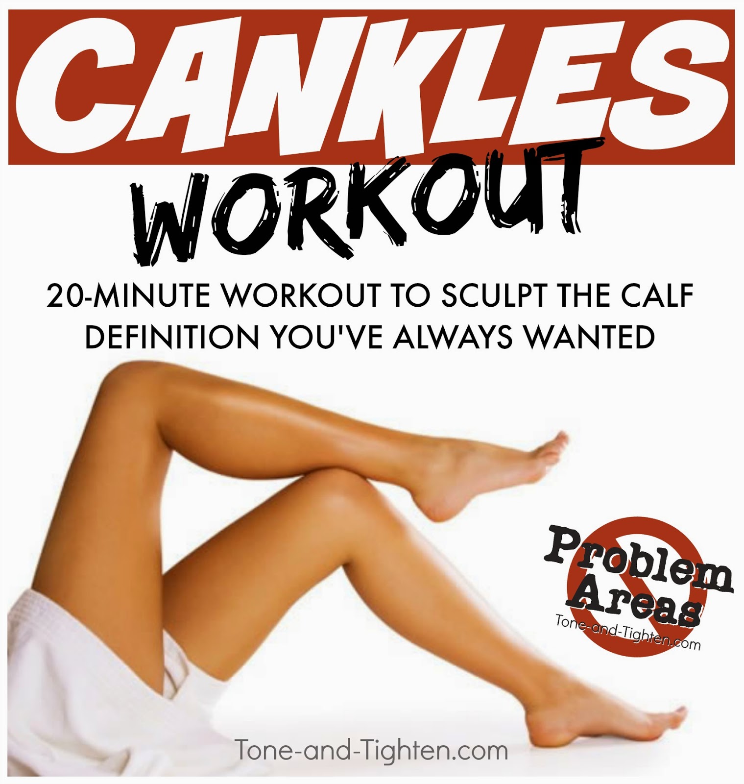 How To Get Rid Of Cankles Workout Routine | Tone and Tighten