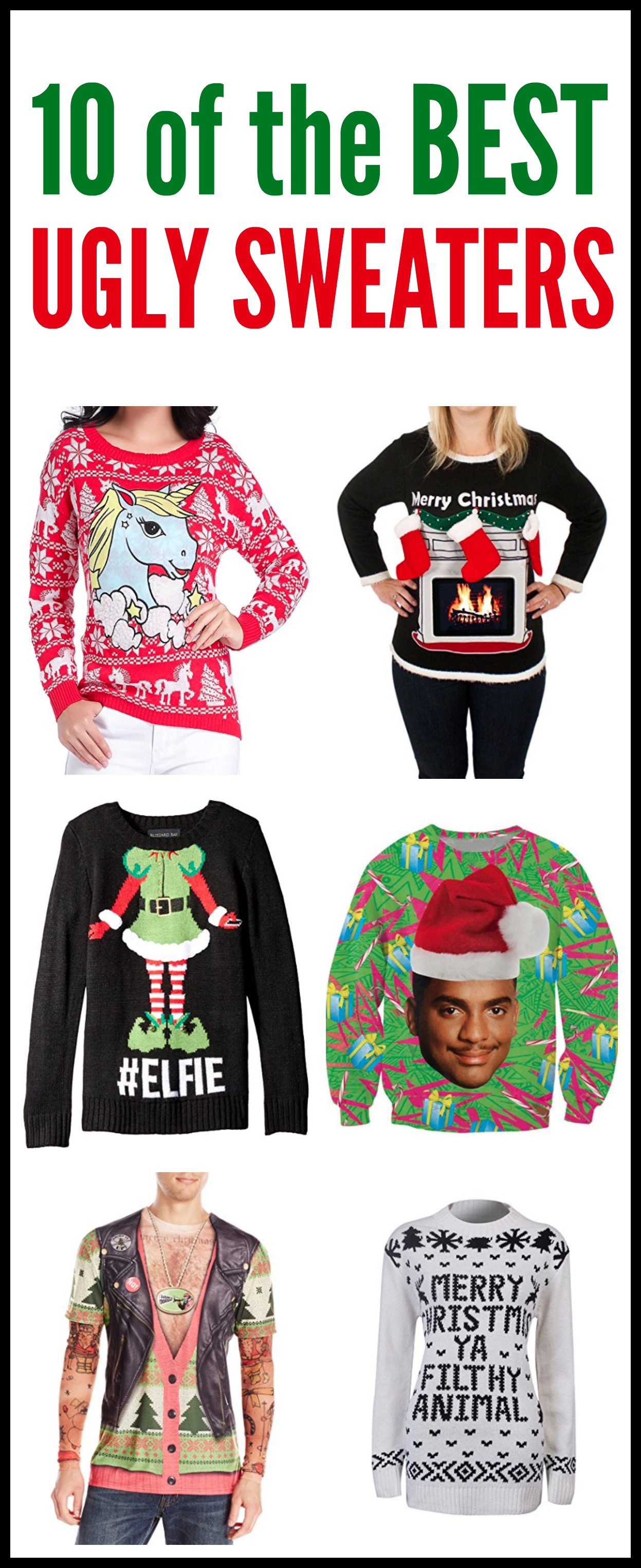 10 Of The Best Ugly Sweaters For Christmas Tone And Tighten 8137