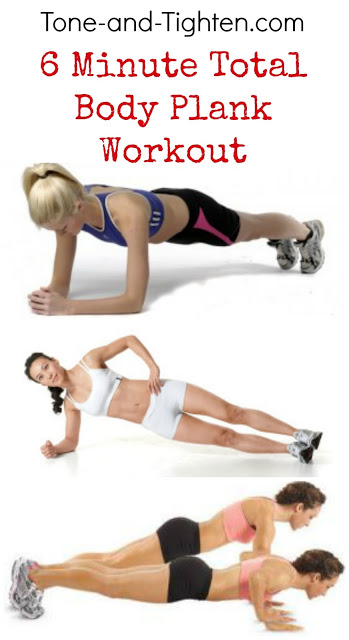 6 Minute Total Body Plank Routine