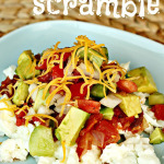 Avocado and Egg White Scramble Recipe
