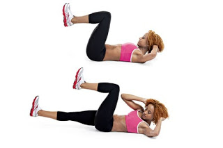 abs bicycle crunch