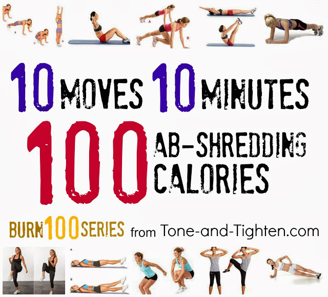 Burn 100 calories in 10 minutes with this killer ab workout