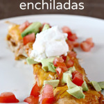 Slow Cooker Skinny Chicken Enchiladas Recipe