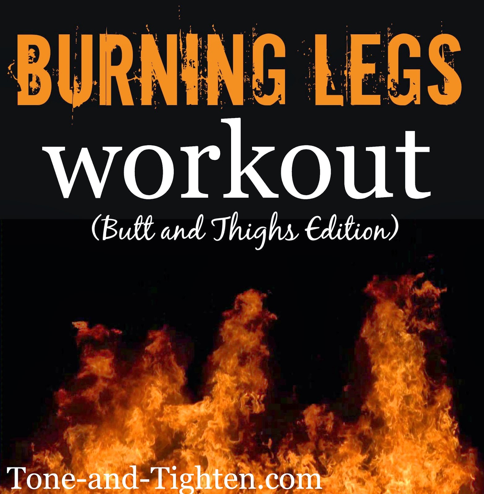 Video Workout: Burning Legs Workout (Butt and Thighs Edition)