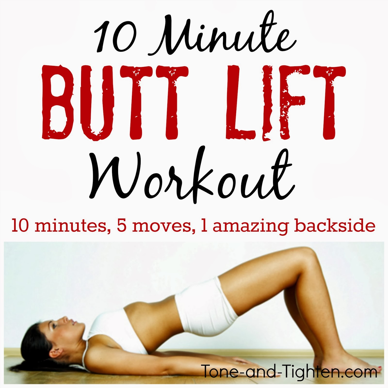 10-Minute Butt Lift Workout