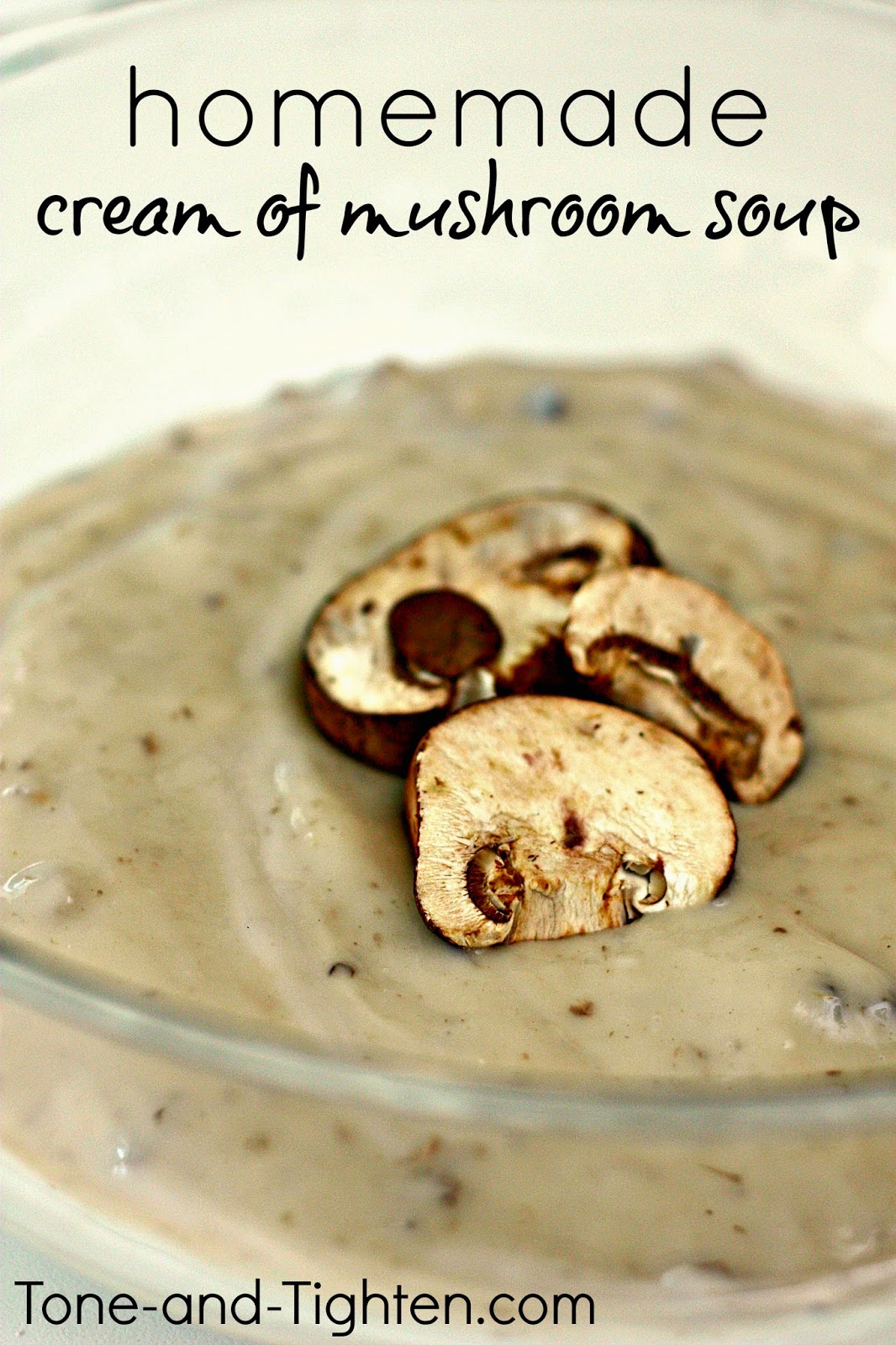 Homemade Condensed Cream of Mushroom Soup Recipe