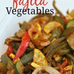 Oven Roasted Fajita Vegetables Recipe