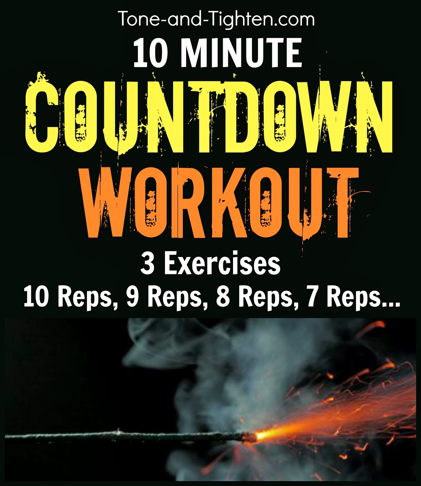 10-Minute At-Home Workout – Countdown To Fitness!