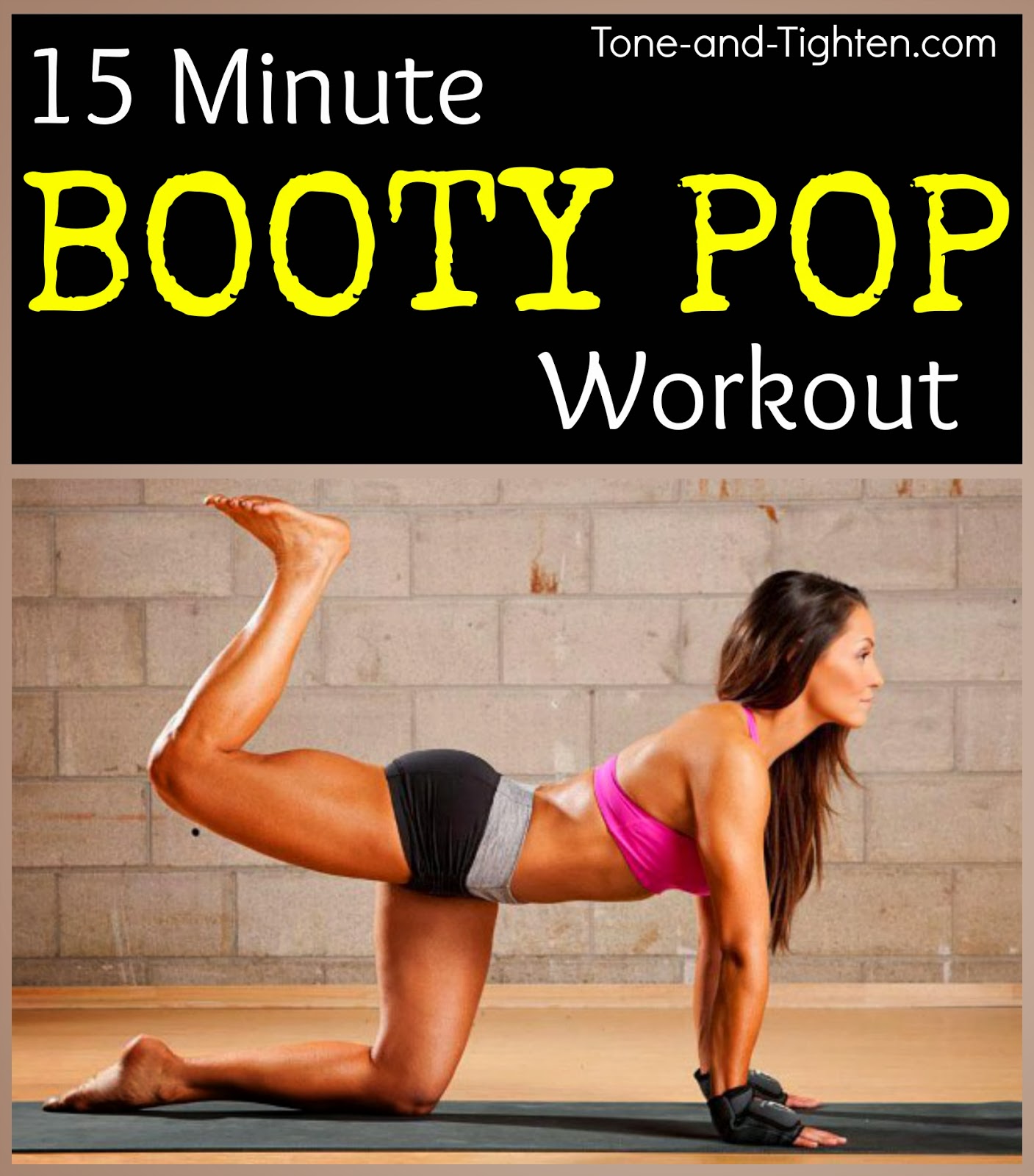 3 Moves To Tone Your Booty