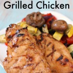 The Best Grilled Chicken Recipe (only 4 ingredients!)