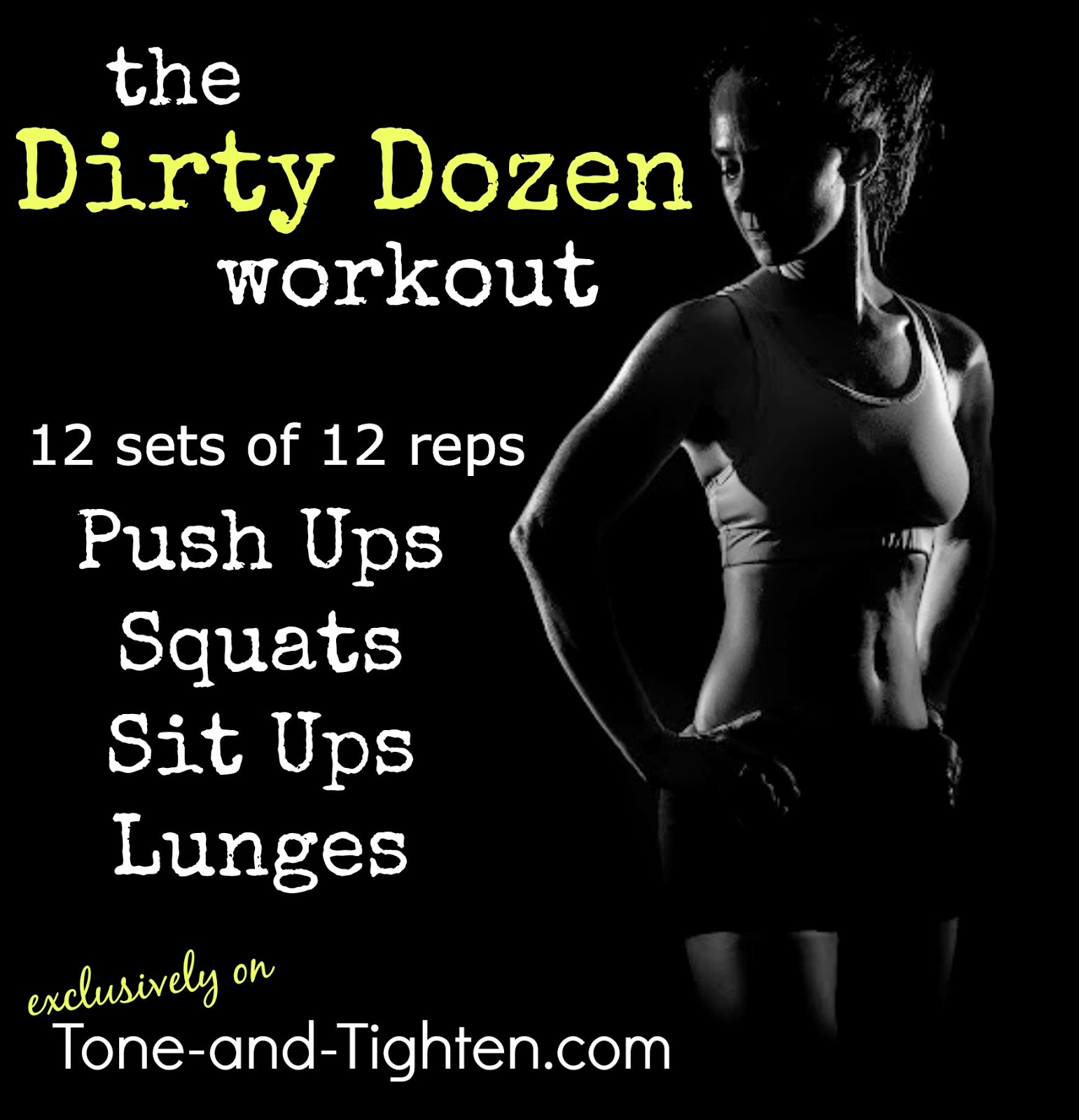 The Dirty Dozen – At Home Total Body Workout from Tone and Tighten!