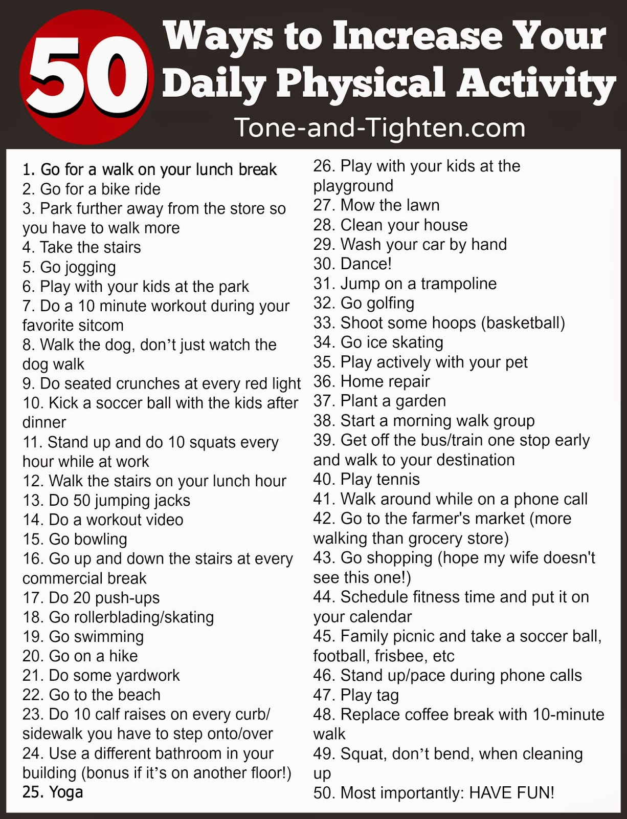 50-ways-to-increase-your-physical-activity-how-to-get-more-active