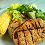 Healthy Grilled Lemon Pepper Pork Chops Recipe