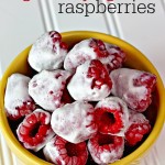 Frozen Greek Yogurt Covered Rapsberries Recipe