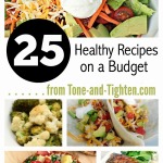 How to Eat Healthy on a Budget (plus 25 inexpensive recipes that are good for you!)