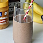 Chocolate Peanut Butter Banana Protein Smoothie Recipe (Fitness Ridge Copycat Recipe)