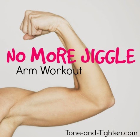 No More Jiggle Arm Workout (only 10 minutes!)