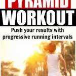 Running pyramid workout to burn calories