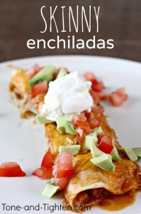 skinny enchiladas