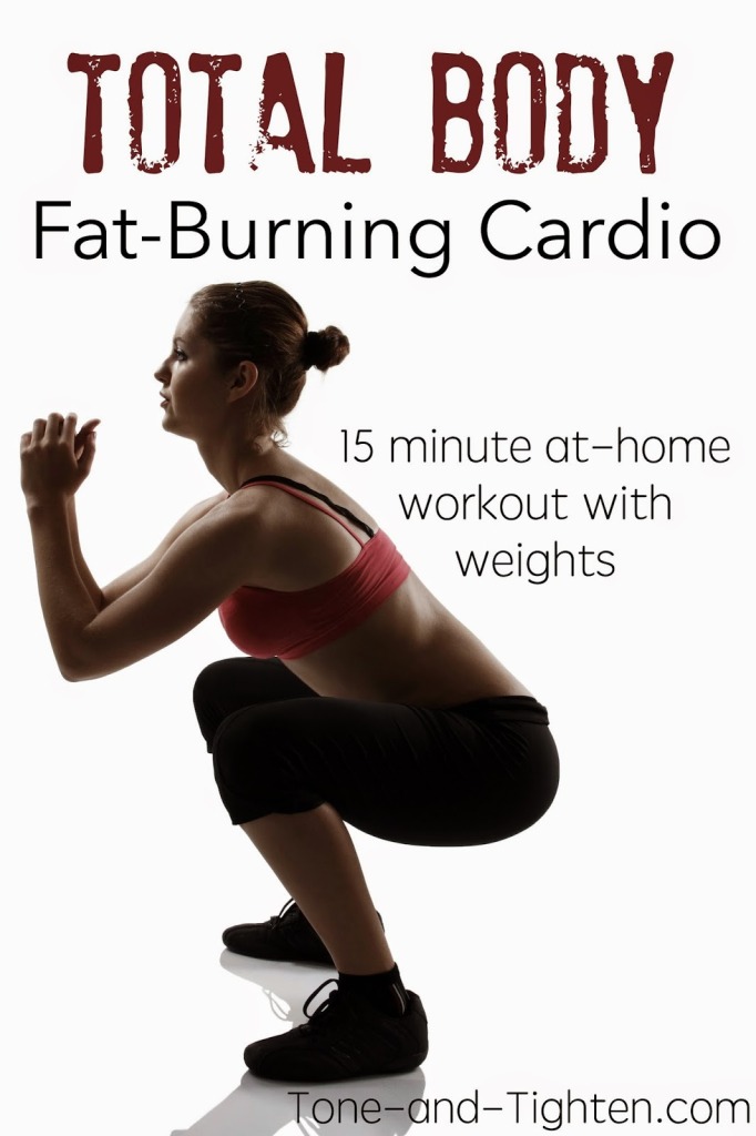 15 Minute Insane Fat Burning Cardio Workout Intermediate Level Tone And Tighten 