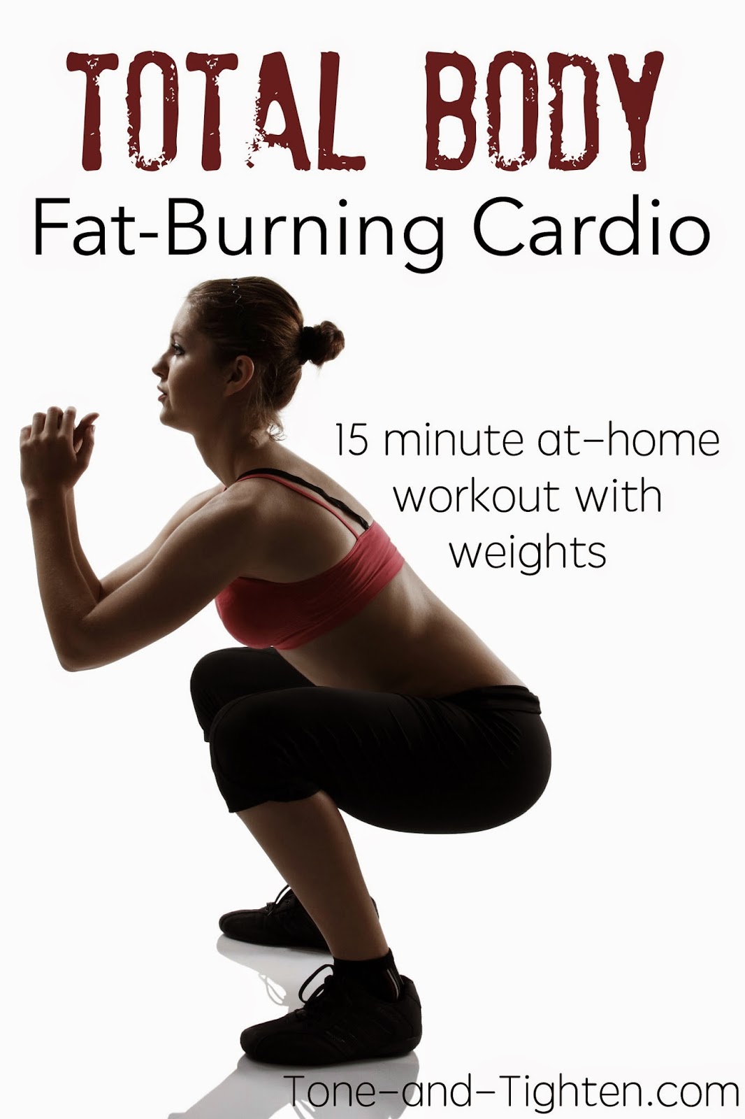 15 Minute Insane Fat Burning Cardio Workout Intermediate Level Tone And Tighten