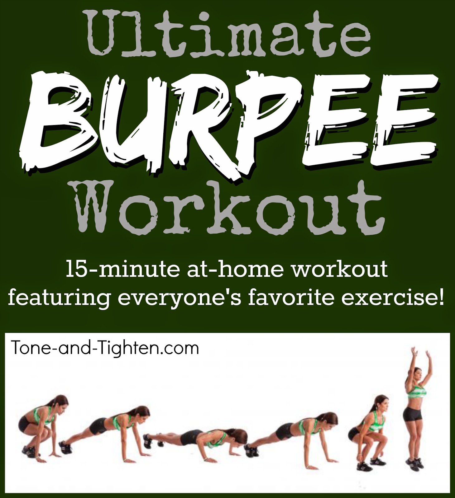 Total Burpee Workout – Build a better burpee with this amazing 15 minute workout! – How to do a burpee