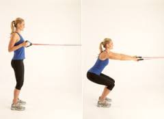 squat and row