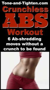 no crunch ab workout without crunches tone and tighten