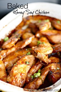 Baked Honey Soy Chicken Recipe Tone-and-Tighten