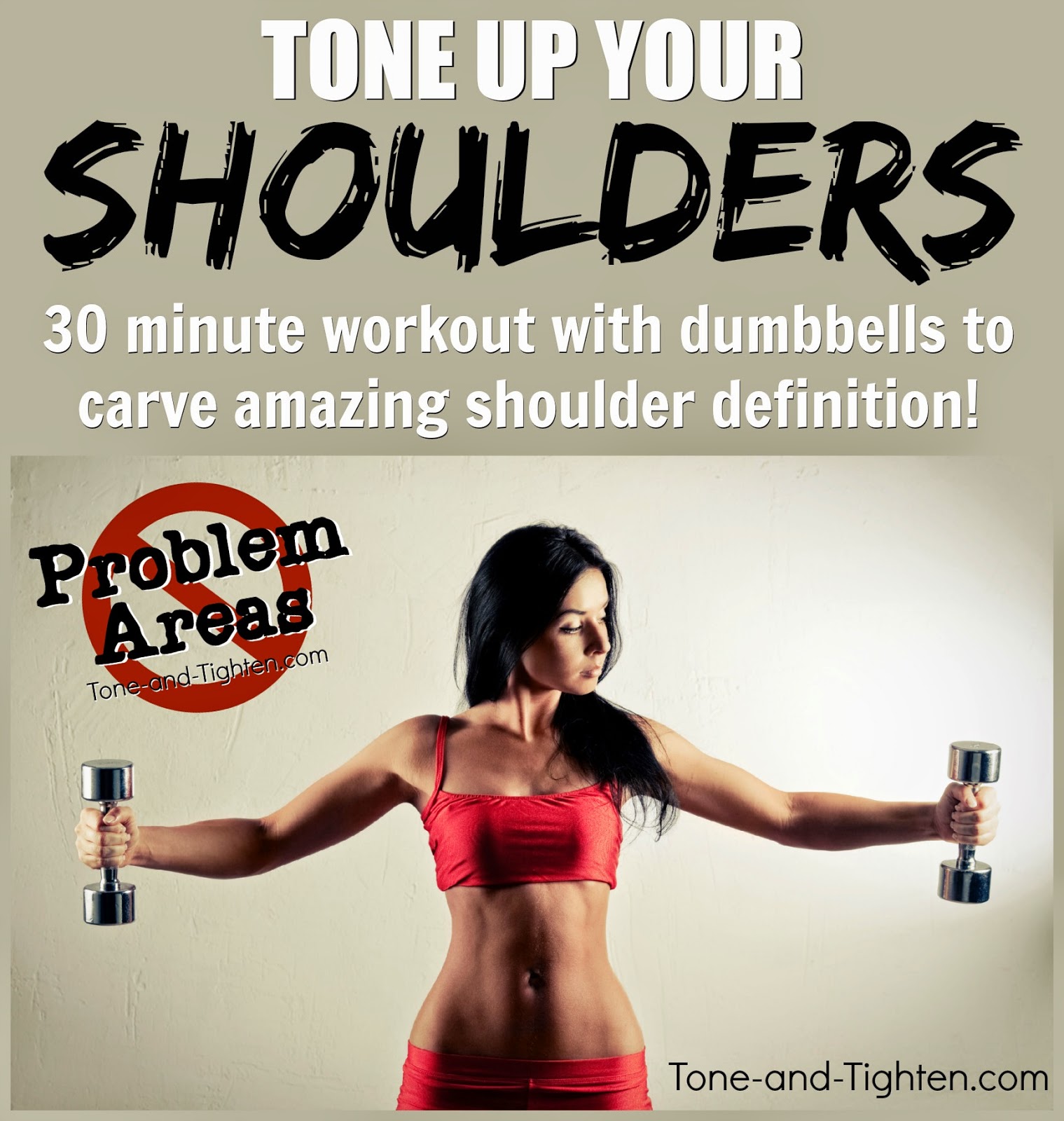 At-Home Workout to Tone Your Shoulders – With Dumbbells