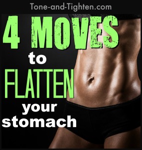 4 moves to flatten your stomach tone abs muscles tone and tighten