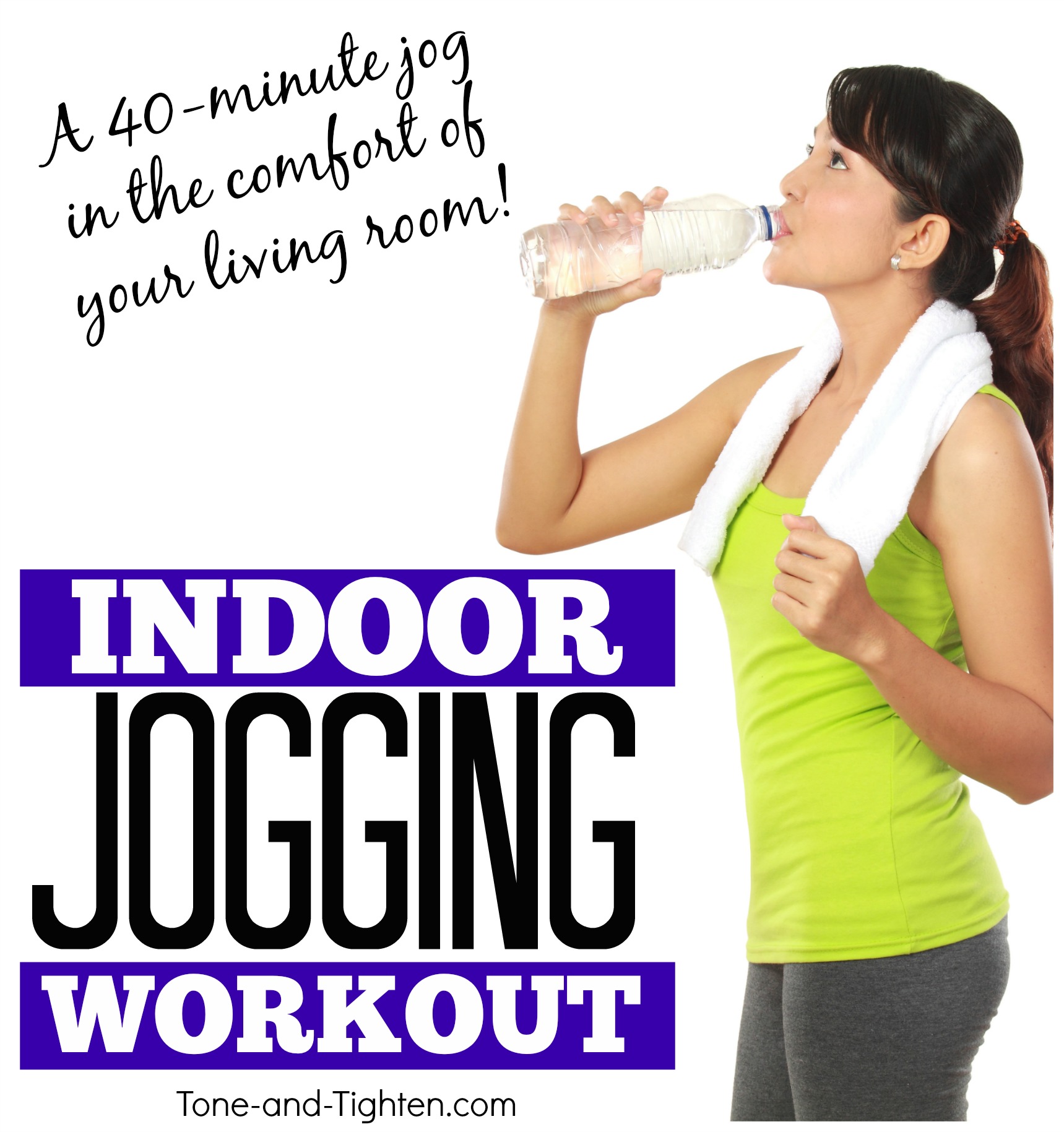 40 Minute Indoor Jogging Cardio Workout