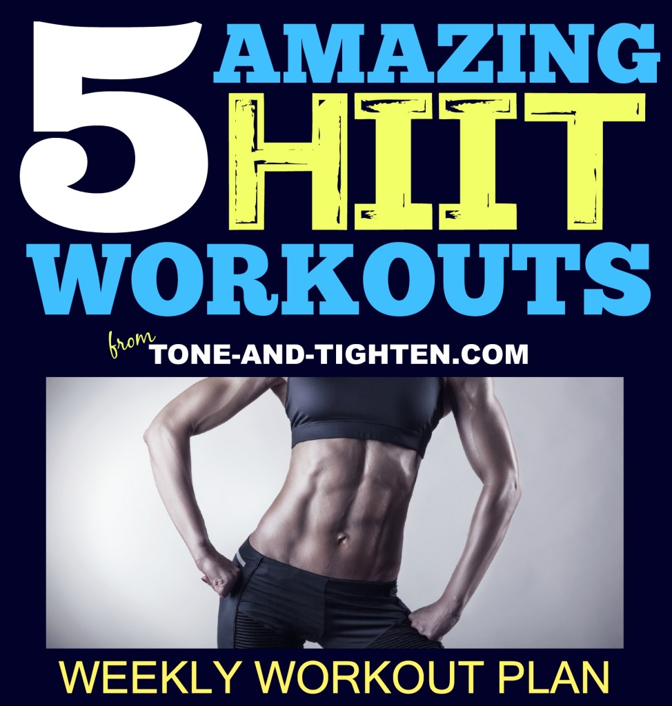 best hiit interval workout to tone and tighten muscles body