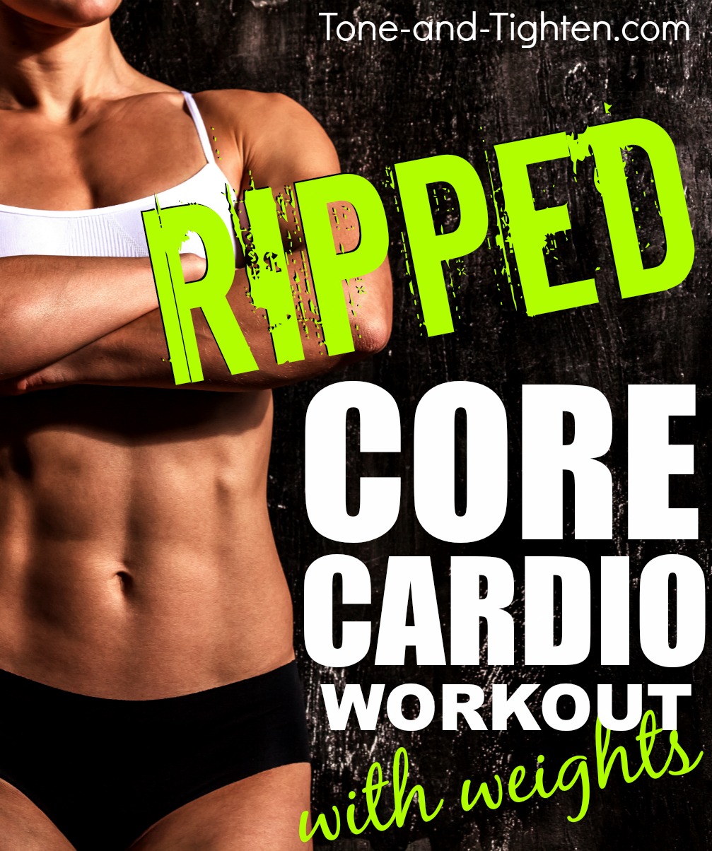 45 Minute Ripped Core Cardio Workout