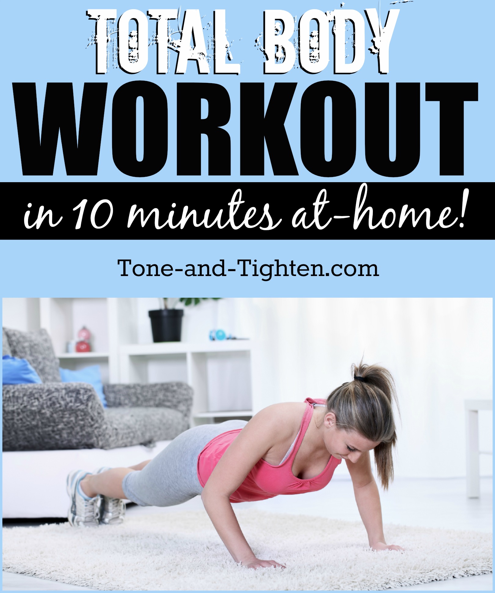 10-Minute At Home Total-Body Workout