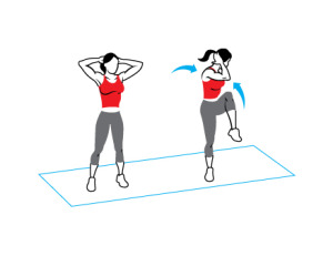 standing oblique twist