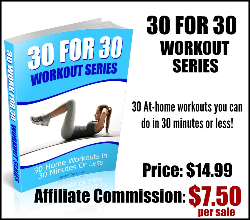 30 For 30 Workout Plan Affiliate Tone And Tighten