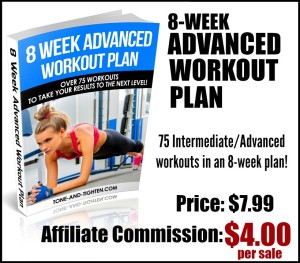 Advanced Workout Plan Affiliate Image