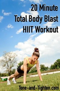 Total Body Blast HIIT Workout on Tone-and-Tighten