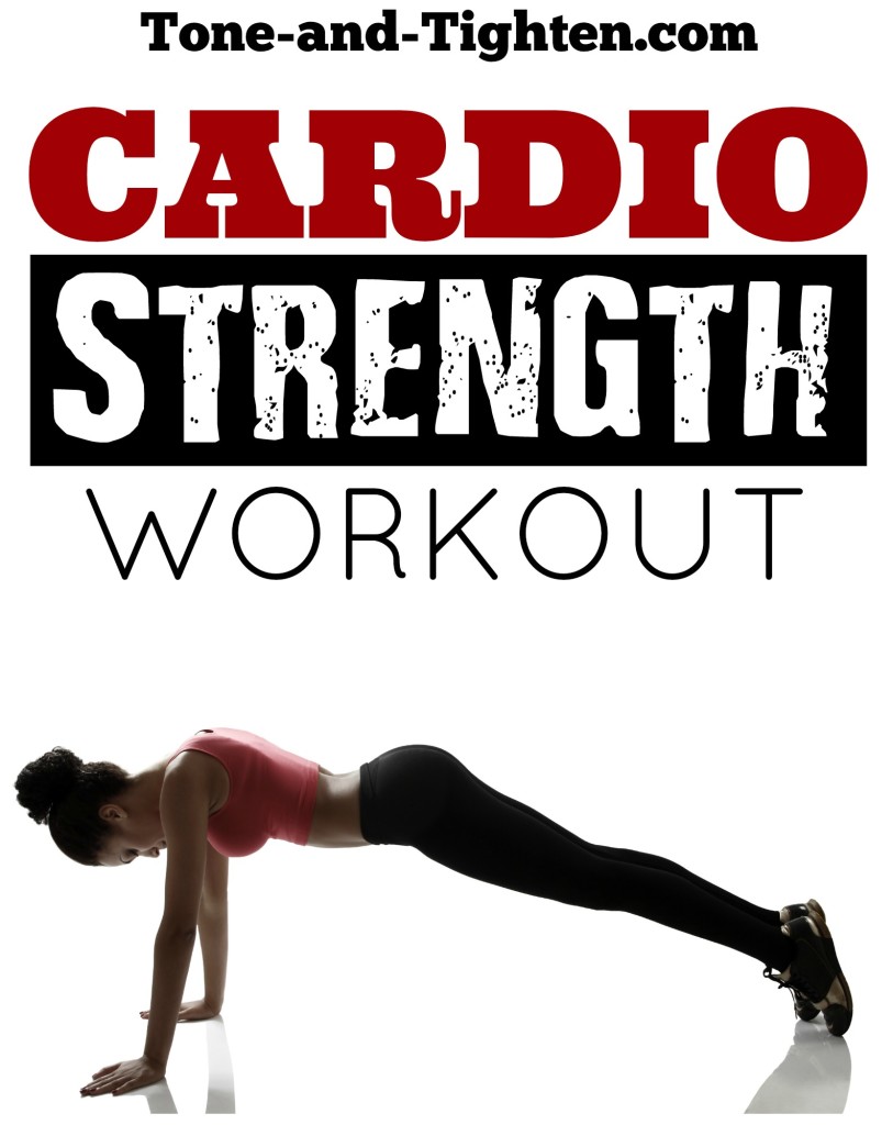 quick cardio strength workout you can do at home tone tighten