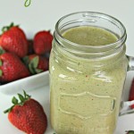 Chocolate Strawberry Green Smoothie