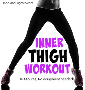 inner thigh workout at home no equipment tone tighten