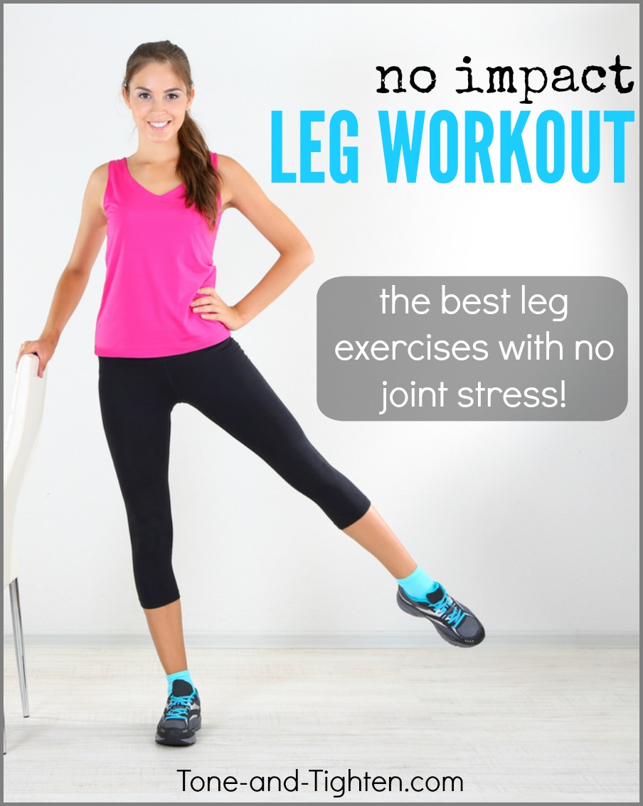 Leg workout for people with knee pain | Tone and Tighten