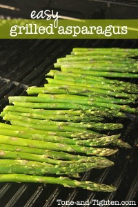 Easy Grilled Asparagus on Tone-and-Tighten.com