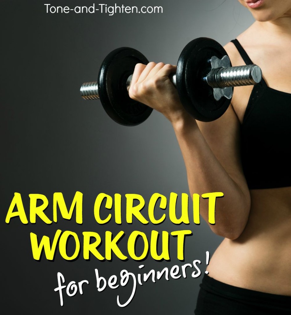 arm circuit workout for beginners tone tighten