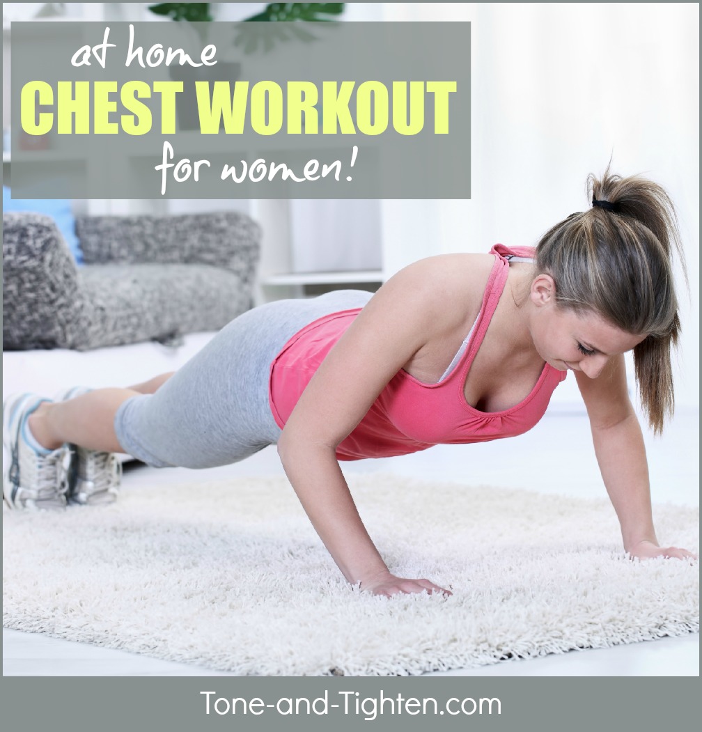 At Home Chest Workout For Women