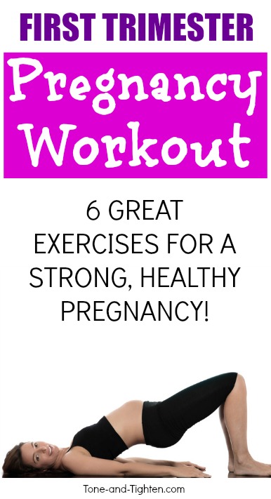 first trimester pregnancy workout pinterest